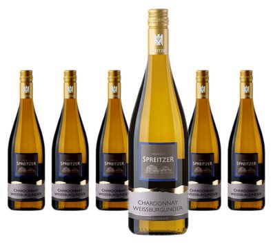 6 x Spreitzer Chardonnay & Weissburgunder – 2022