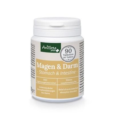90St AniForte® plus Magen & Darm Reguliert die Darmflora nützliche Präbiotika