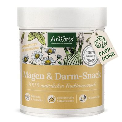 AniForte Magen & Darm Snack für Hunde - mit Prä- & Probiotika, Heilmmoor