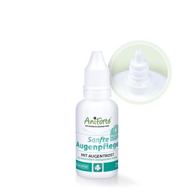AniForte Sanfte Augenpflege mit Augentrost 30 ml für Hunde, Katzen, Kleintiere