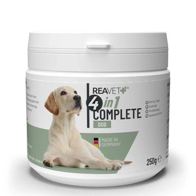REAVET 4in1 Complete für Hunde 250g, Rundumversorgung, Vitamine & Nährstoffe