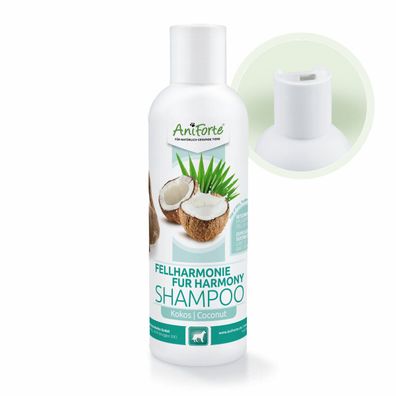AniForte® Fellharmonie Shampoo Kokos mit Aloe 200 ml für Hunde
