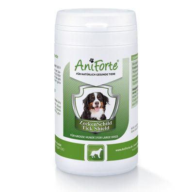AniForte® Zecken-Schild natürliche Zeckenabwehr für große Hunde von 35 -50 kg