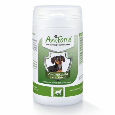 AniForte® Zecken-Schild natürliche Zeckenabwehr für kleine Hunde bis 10 kg
