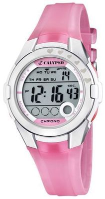 Kinderuhr Calypso Mädchen Digital K5571/2 rosa Teen-Uhr