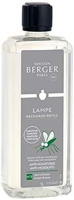 Lampe Berger Anti-Moustique Vent Raumduft, Kunststoff, weiß, 7.5 x 6 x 19 cm