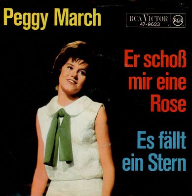 7" Peggy March - Er schoß mir eine Rose