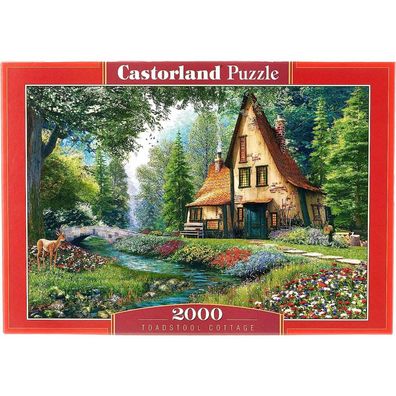 Castorland Puzzle Waldhäuschen 2000 Teile