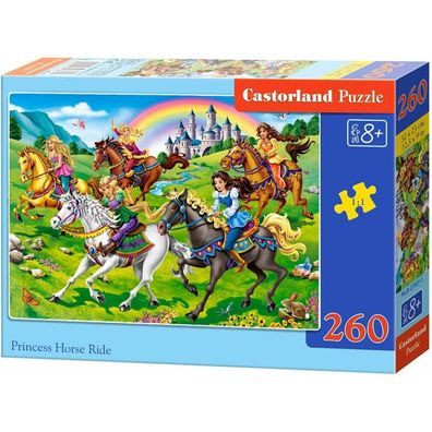 Castorland Puzzle Prinzessinnen auf einer Fahrt 260 Teile