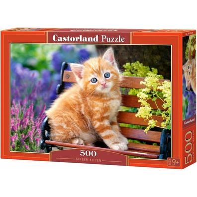 Castorland Puzzle Ingwer Kätzchen 500 Teile