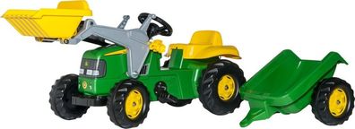 Tret-Traktor RollyKid John Deere Junior-grün
