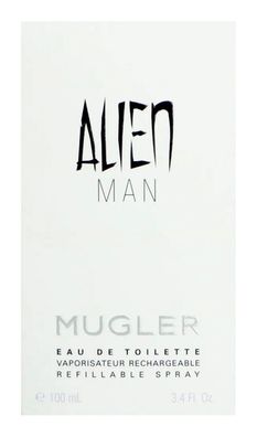 Mugler Alien Man 100 ml Eau de Toilette Spray Neu in Folie