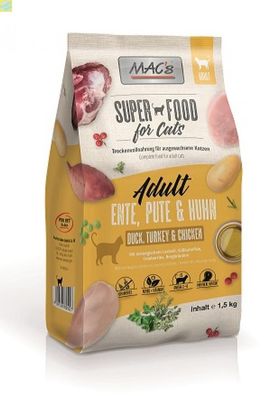 MACs Cat Adult Ente, Pute &amp; Huhn 1,5kg