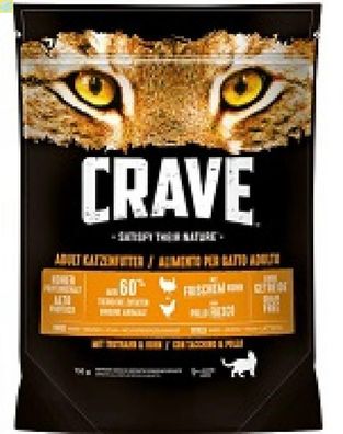 Crave Cat Trocken Truthahn &amp; Huhn 750 g