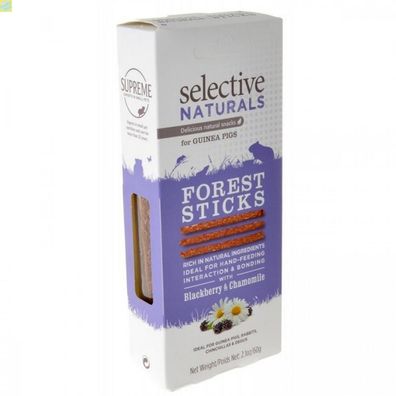 Supreme Science Selective Naturals Forest Sticks Brombeere &amp; Kamille 60 g