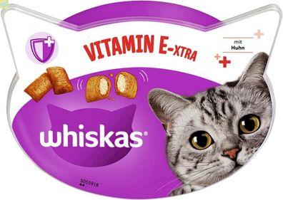 8 x Whiskas Snack Vitamin-E-xtra 50g