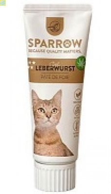 Sparrow Pet Leberwurstpaste für Katzen 75g