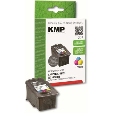 KMP C137 color Tintenpatrone ersetzt Canon CL-561XL