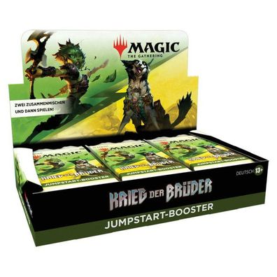 Magic the Gathering Krieg der Brüder Jumpstart-Booster Display (18) deutsch