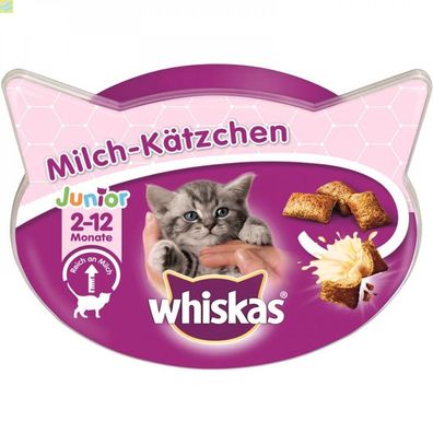 8 x Whiskas Snack Milch-Kätzchen 55g