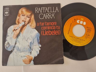 Raffaella Carra' - A far l'amore comincia tu (Liebelei) 7'' Vinyl Germany