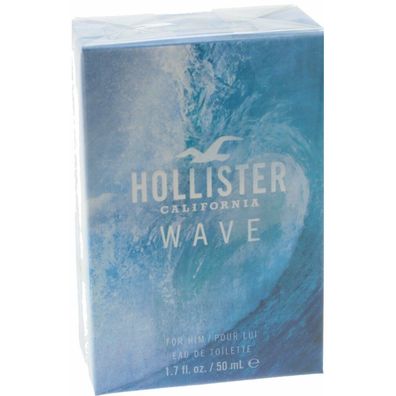 Hollister Wave Eau De Toilette Spray 50ml