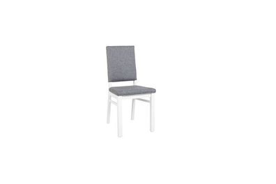 BLACK RED WHITE Stuhl Horton | Esszimmerstuhl Küchenstuhl | 53 x 45 x 94 cm, Weiss