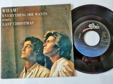 Wham/ George Michael - Last Christmas/ Everything she wants 7'' Vinyl Holland