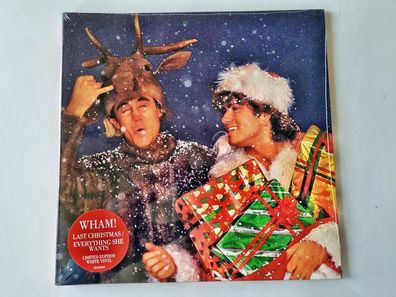 Wham/ George Michael - Last Christmas 7'' Limited WHITE VINYL STILL SEALED!