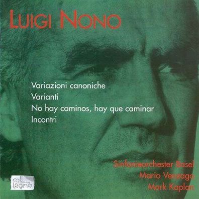 Luigi Nono (1924-1990): Variazioni Canoniche - col legno - (CD / V)