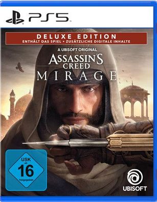 AC Mirage PS-5 Deluxe Assassins Creed Mirage - Ubi Soft - (SONY® PS5 / Action/ ...