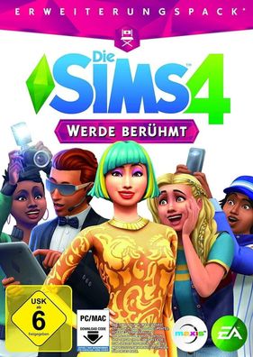 Die Sims 4 - Werde berühmt (PC, 2018, Nur EA APP Key Download Code) Keine DVD