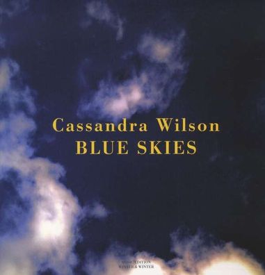 Cassandra Wilson: Blue Skies (180g) (Limited Edition) - Winter 1071991WIN - (Vinyl /