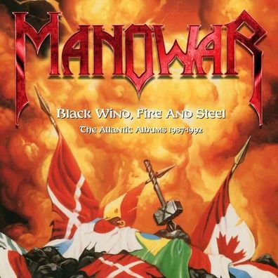 Manowar: Black Wind, Fire And Steel: The Atlantic Albums 1987 - 1992 - HNE - (CD /