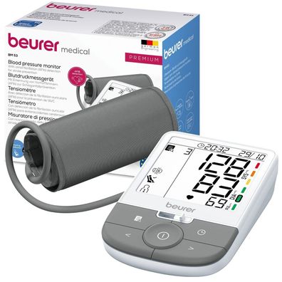 Beurer BM 53 Oberarm-Blutdruckmessgerät, made in Europe, klinisch validiert
