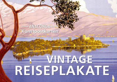Postkarten-Set Vintage-Reiseplakate, Anaconda Verlag