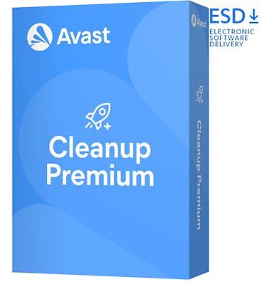 Avast Cleanup Premium|1 PC/ WIN|1 Jahr stets aktuell|TuneUp|Download|eMail|ESD