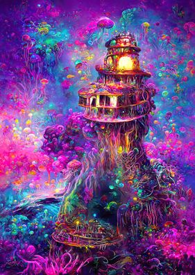 Unterwasser-Leuchtturm