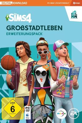Die Sims 4 Großstadtleben City Living (PC-Mac 2016 Nur EA APP Key Download Code)