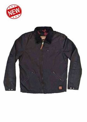 Canvasjacke Iron & Resin Service Jacket schwarz