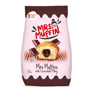 Mrs. Muffin Gefüllte Mini-Muffins Schokolade