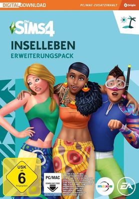 Die Sims 4 Inselleben (PC, 2019, Nur der EA APP Key Download Code) Keine DVD