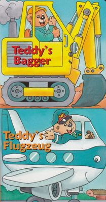 Teddys Flugzeug und Teddys Bagger, Kinderbücher