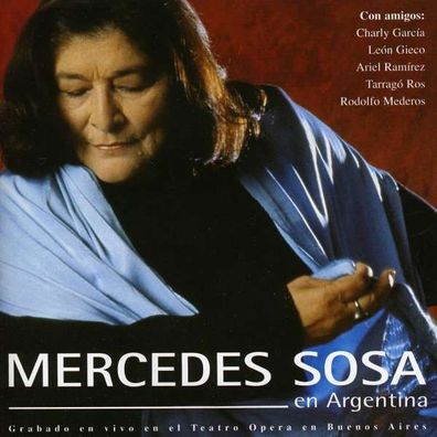Mercedes Sosa: En Argentina: Live - Universal 0044001871023 - (CD / Titel: H-P)