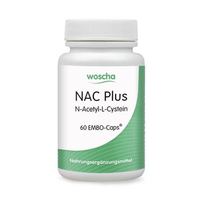 NAC Plus N-Acetyl-L-Cystein, 60 Kapseln