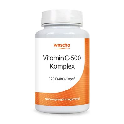 Vitamin C-500 Komplex, 120 Kapseln - Podo Medi