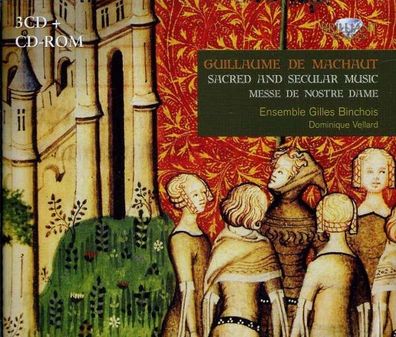 Guillaume de Machaut (1300-1377): Geistliche & Weltliche Musik - Brilliant 1094217...