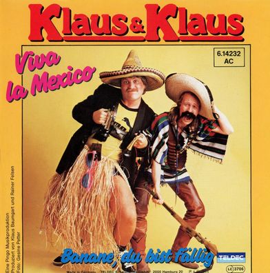 7" Cover Klaus & Klaus - Viva la Mexico