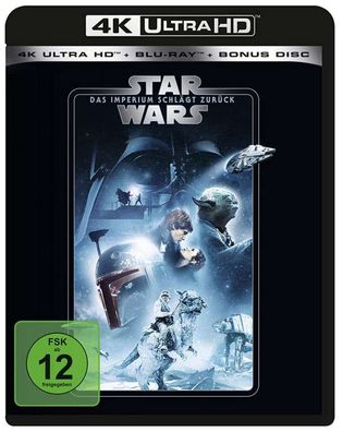 Star Wars #5: Imperium schlägt zur.(UHD) Min: 131DD5.1WS 3DISC Krieg der Sterne - ...