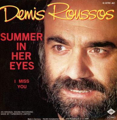 7" Cover Demis Roussos - Summer in her Eyes